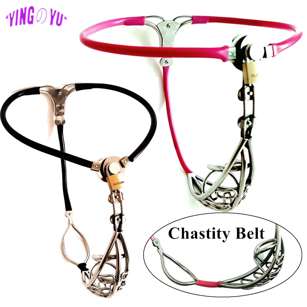 

Adjustable Waist Lockable Penis Restraint Device Stainless Steel Male Chastity Belt Hollow Cock Cage Slave BDSM Sex Toys For Men