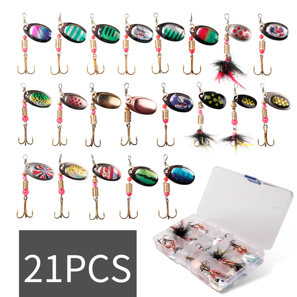 

fishing Metal spinner set 3g-7g Spoon Hard Bait Artificial Bait Metal Fishing Lure Bass sequins spinner for bass carp