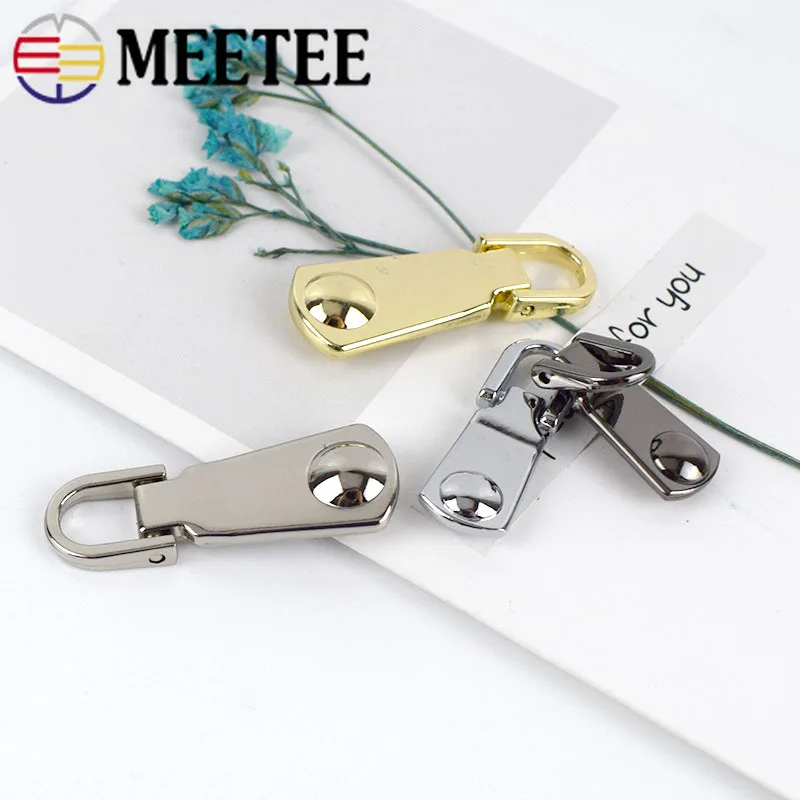 5 шт. металлические 3 #5 # пуллеры на молнии бегунок куртка пальто ремонтные