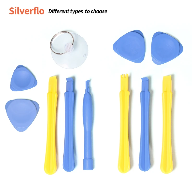 

SILVERFLO 5 in 1 Disassemble Hand Tool Set Opening Tool 6 in 1 Mobile Phone Screen Opening Repair Tools Kit