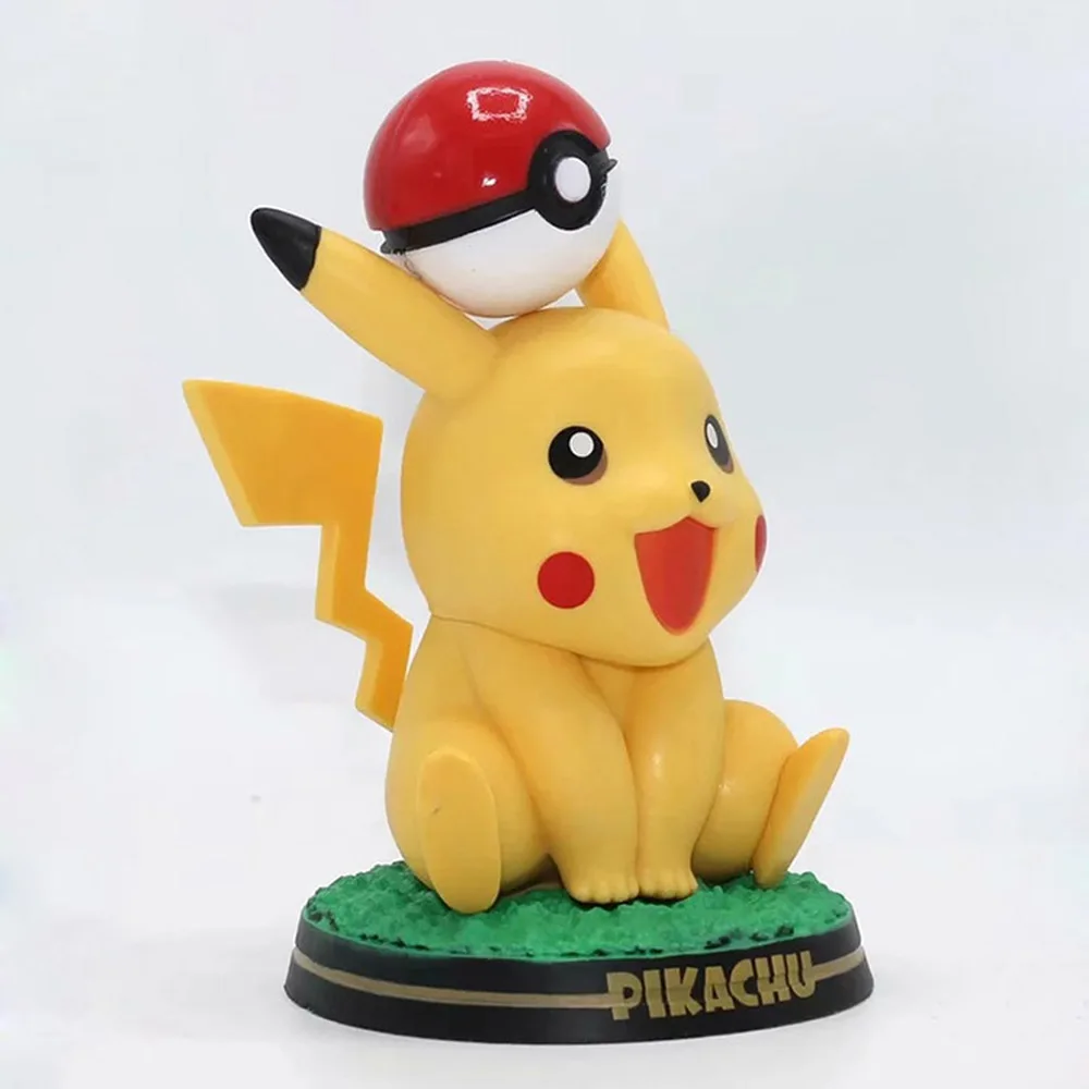 

Original Takara Tomy Pokemon Cute Pikachu Anime Figure Action Figure Toys Collection Models for Kids Christmas Birthday Gifts