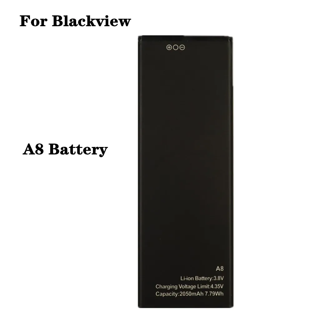 

Аккумулятор для Blackview A8, 2050 мАч, 5,0 дюйма, MTK6735 2 + 16 ГБ, оригинальный качественный аккумулятор для мобильного телефона