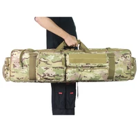 tactical gun bag molle military hunting m249 shooting rifle backpack outdoor gun carrying protection case hunting accessorie