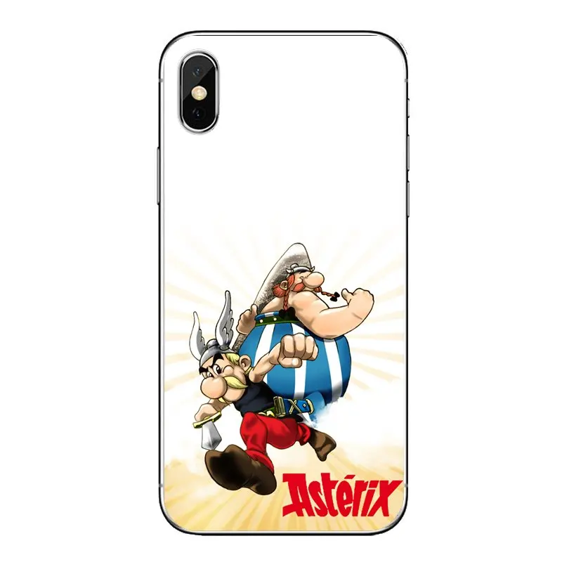 Мягкий прозрачный чехол для iPod Touch iPhone 4 4S 5 5S 5C SE 6 6S 7 8 X XR XS Plus MAX Asterix Популярные