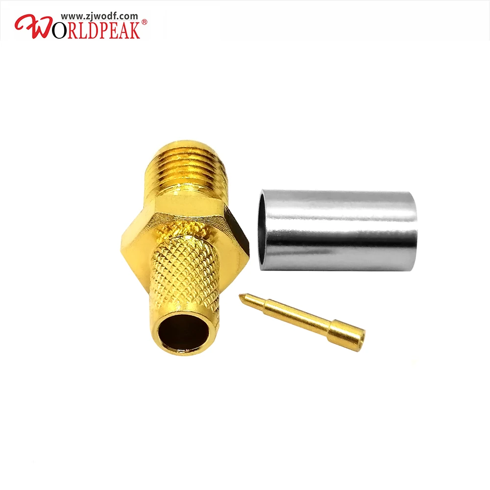 

Бесплатная доставка 10 шт RP SMA женский rf разъем для rg58 коаксиального кабеля