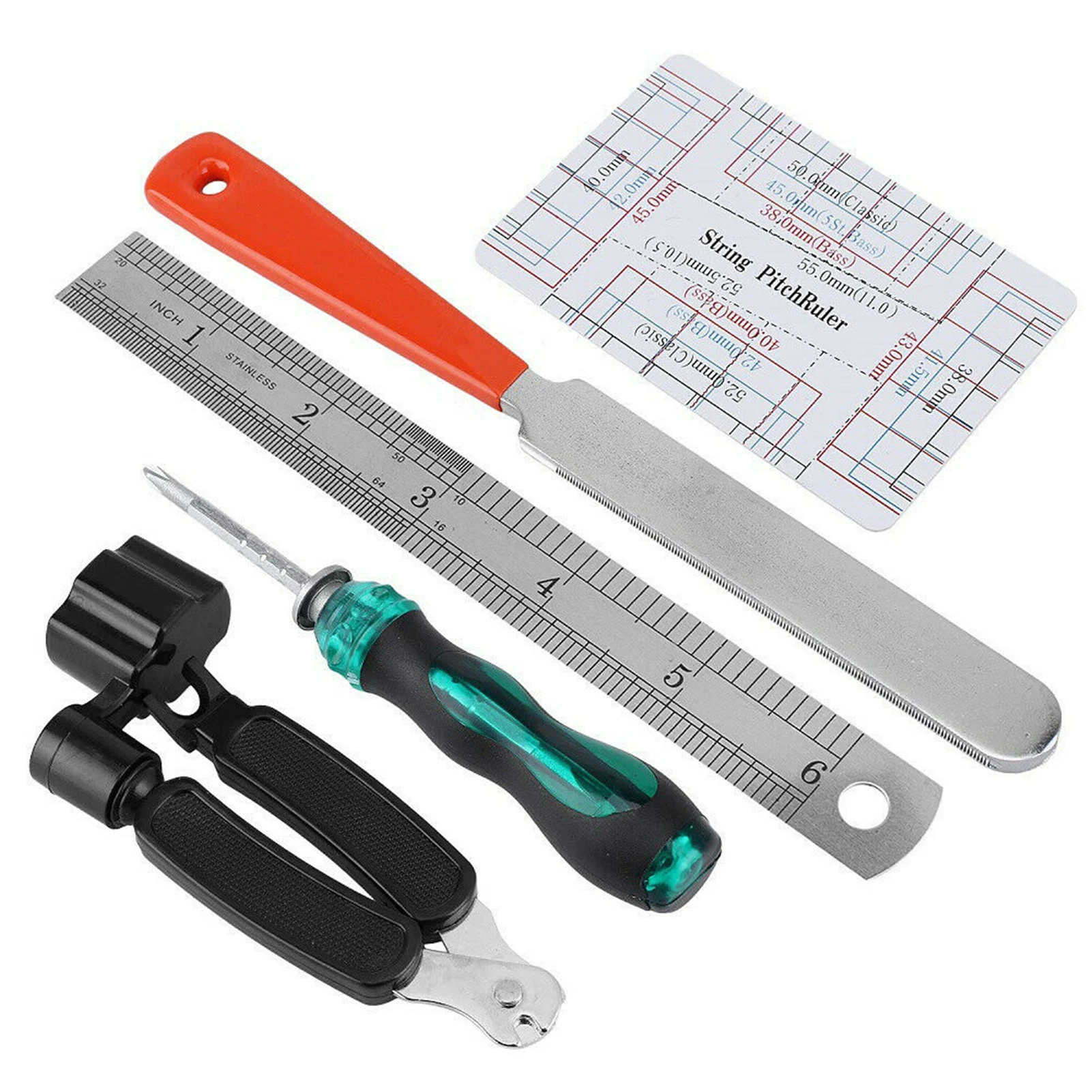 

Luthier Guitar Care Kit Repair Maintenance Tools Full Set Guitar Tools for Guitar Accessories Parts