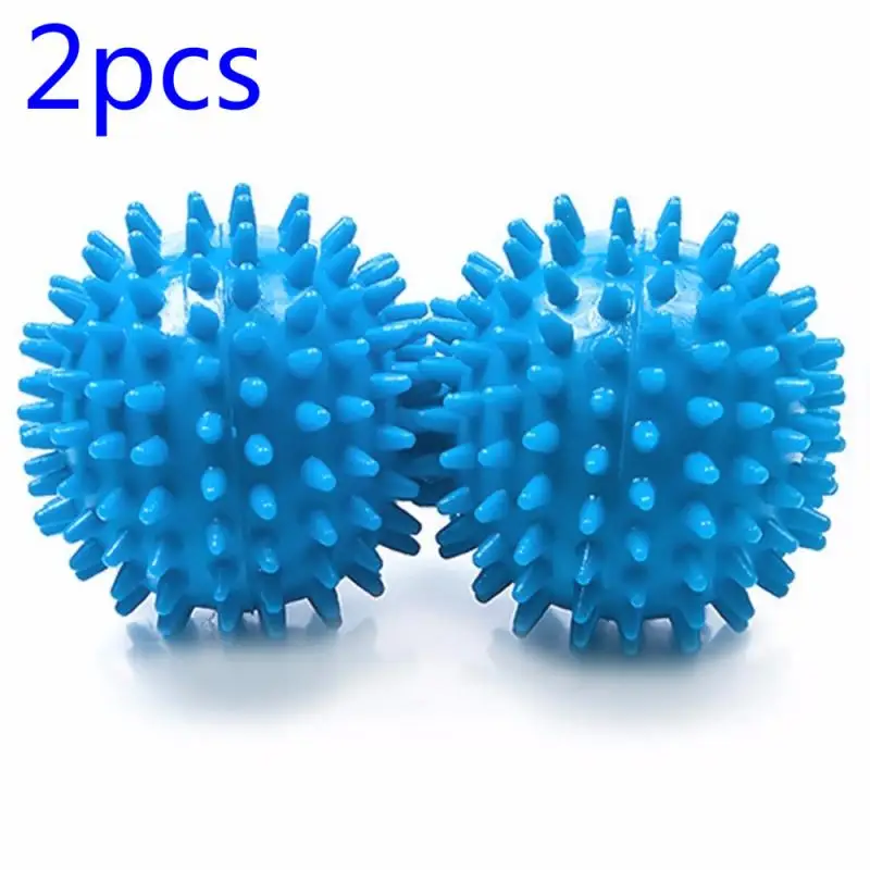 2pcs 4 формы бытовой шарик для стирки, анти-намотка, уход за тканью, Очищающий мяч, мягкий пластик, домашняя стиральная машина, мяч для сухого белья - Цвет: 2pcs