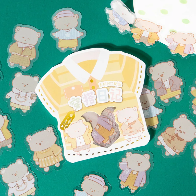 

Креативные милые животные, декоративные наклейки для домашних животных, дневник, серия для ноутбука, скрапбукинг, журнал карточка планиров...