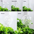 Портативная стеклянная кормушка для растений, 5 типов, для самополива, в форме свиньи, животных