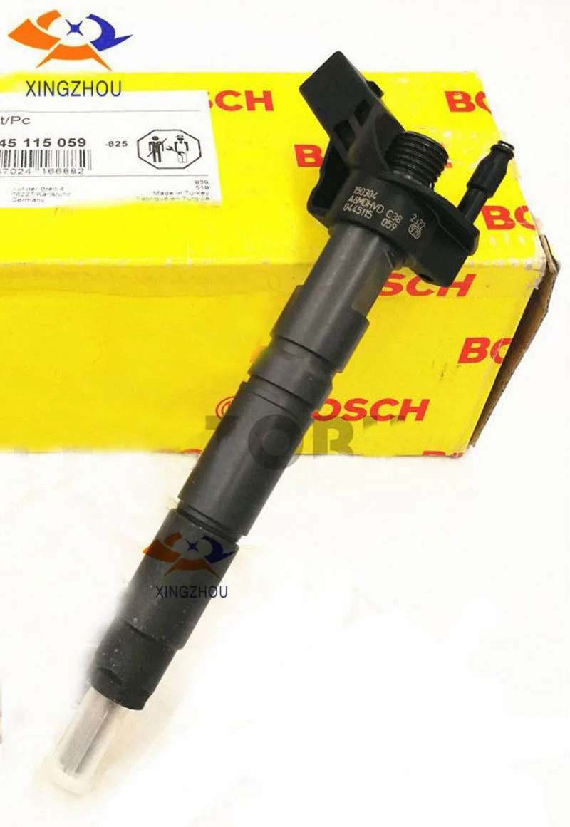 Дизельное топливо пьезофорсунка с общей топливной магистралью 0445115059 для