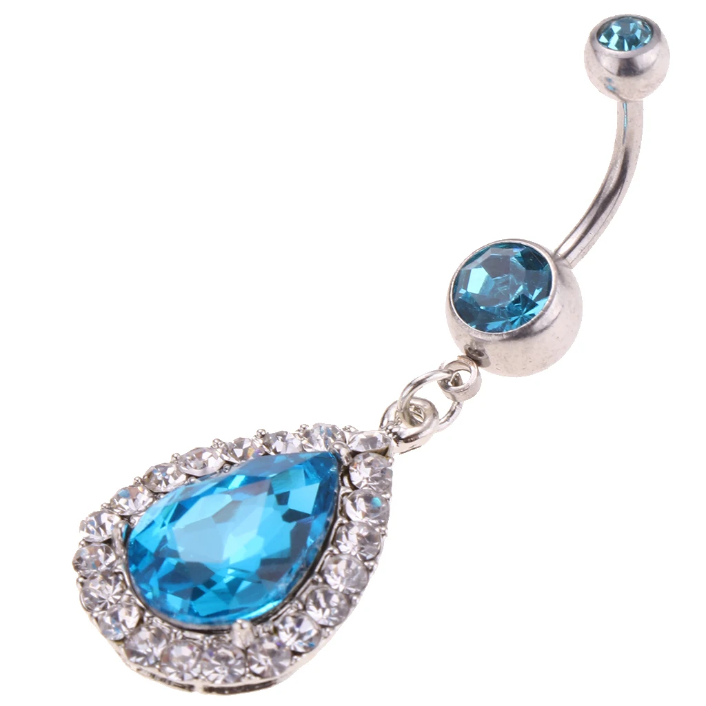 Кольцо из нержавеющей стали для пупка элегантное Ювелирное Украшение тела