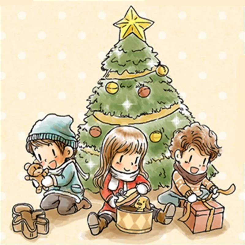 Резиновые силиконовые прозрачные штампы для скрапбукинга тампоны Печатные фоны