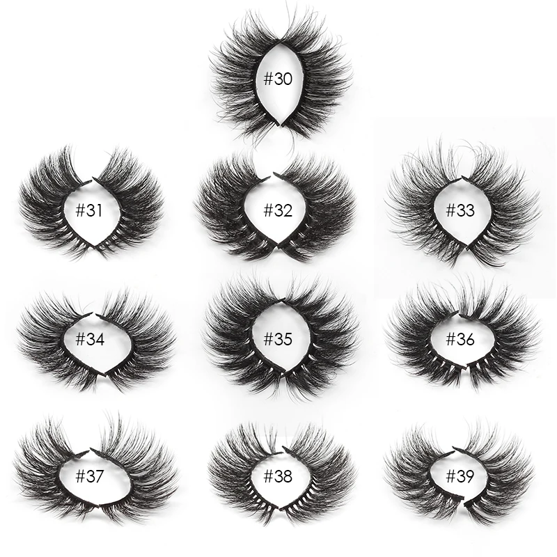 

wholesale lashes eye bulk 4/10/50/100 PCS natural long false eyelashes fluffy wispy faux 3d mink lashes soft thick handmade