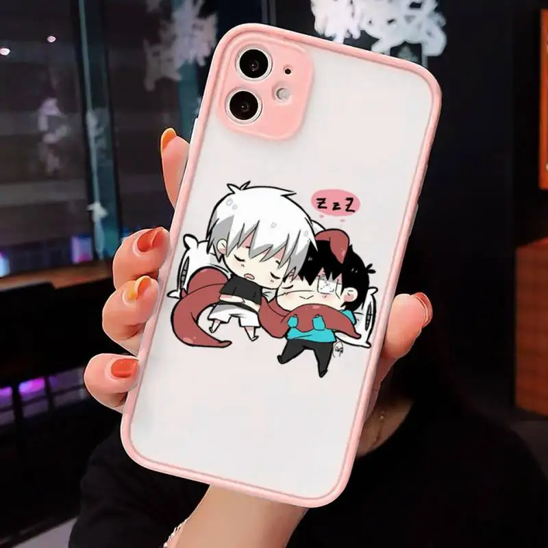 

Japan anime Tokyo Ghoul Phone Case matte transparent For iphone 7 8 11 12 plus mini x xs xr pro max cover