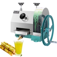 50kgh manual sugarcane juice machine sugar cane juicer machine stainless steel cane juice squeezer