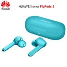 Беспроводные наушники Huawei Honor FlyPods 3, оригинальные наушники с тремя микрофонами и шумоподавлением, Bluetooth 5,0, сенсорные наушники