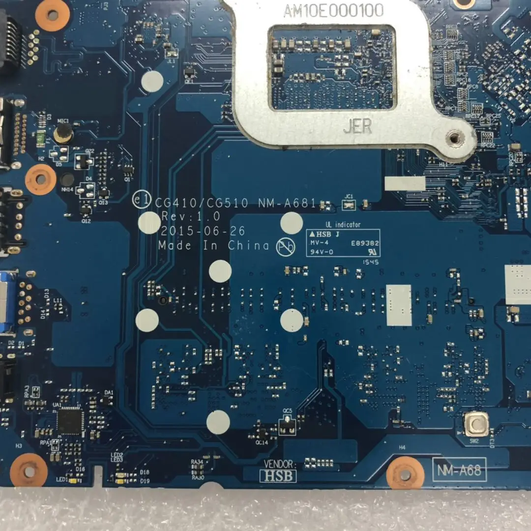 Материнская плата 100 15IBD для ноутбука материнская Lenovo Ideapad CG410 CG510 NM A681 с I5 5200 CPU ddr3