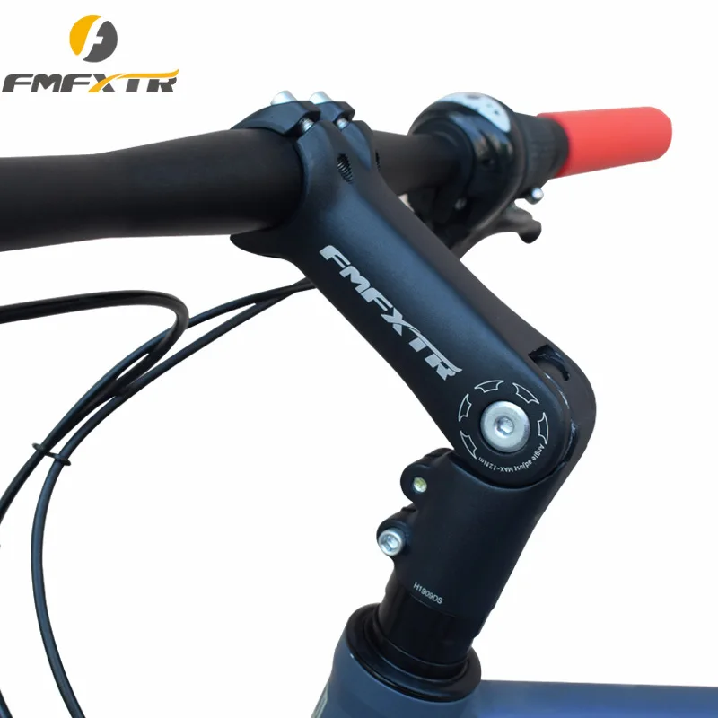 

FMFXTR Mountain Bike Stem Riser Adjustable Height Angle Sleeve Type Road Bicycle Stem Aluminum Alloy Cycling MTB Riding Parts