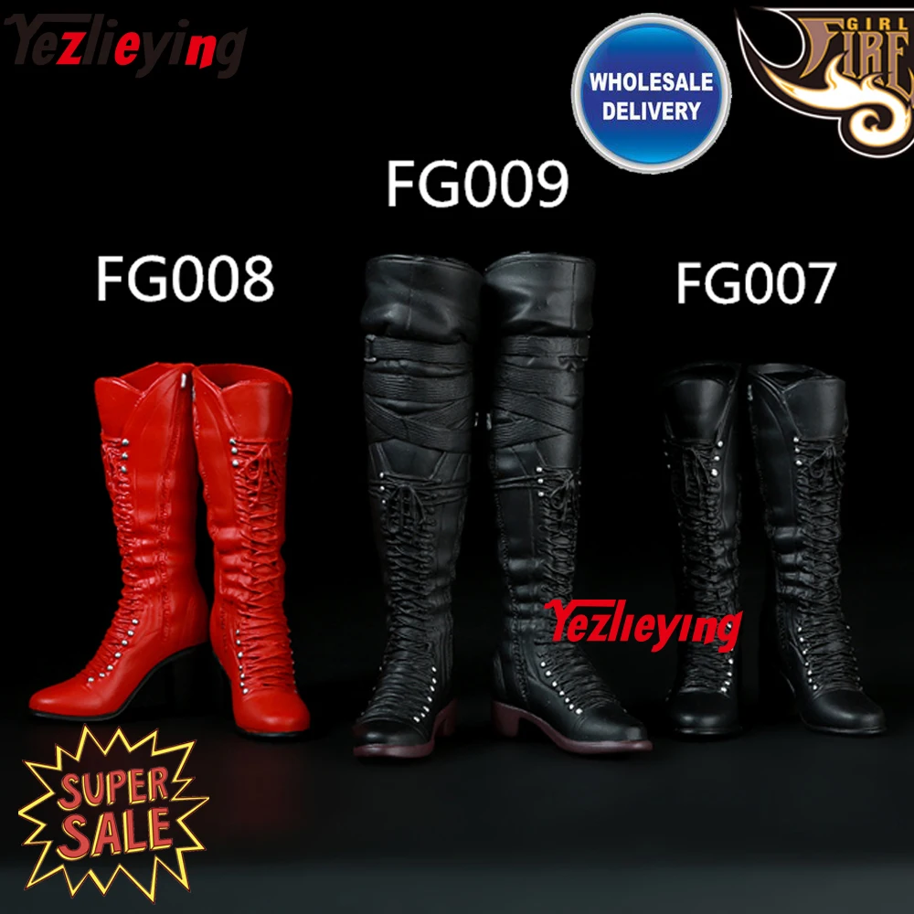 Игрушки Fire Girl масштаб 1/6 Женская экшн фигурка аксессуар женские ботинки средней