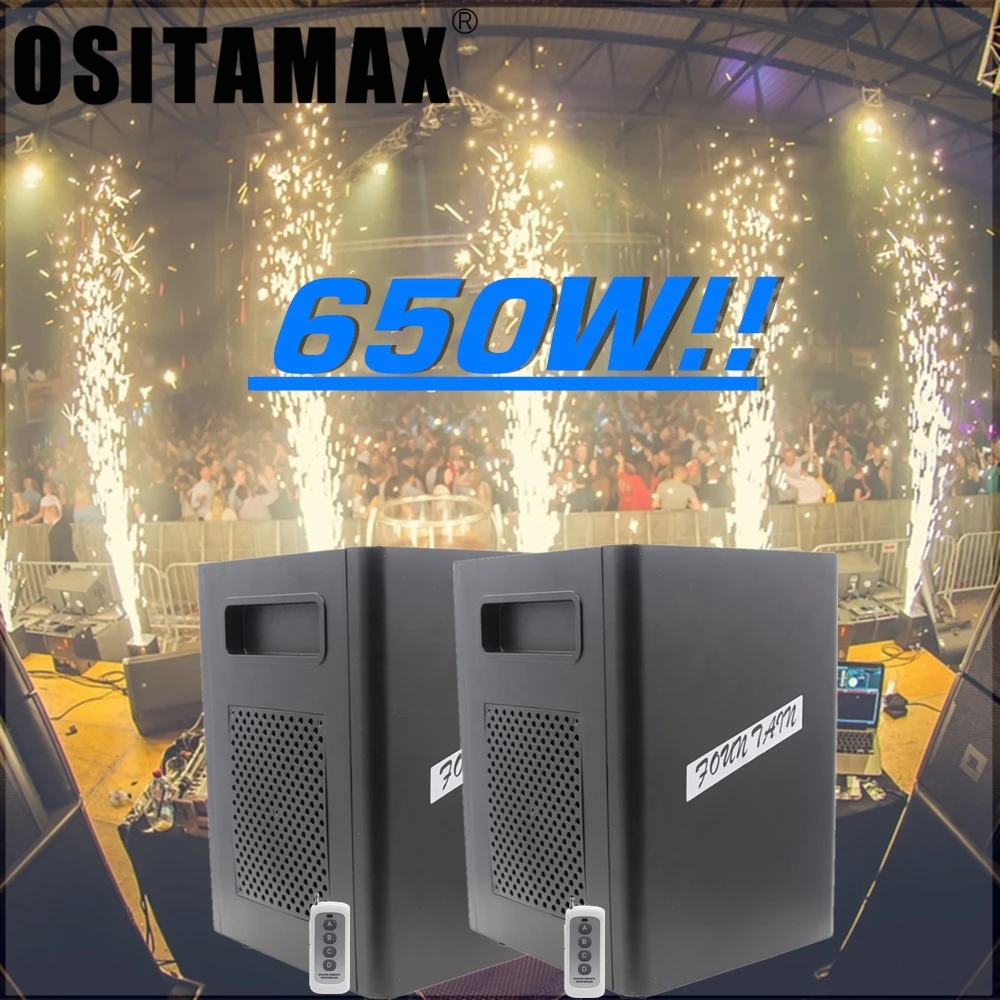 Бесплатная доставка мини машина фейерверков 650W холодная Искра Свадебные пламени