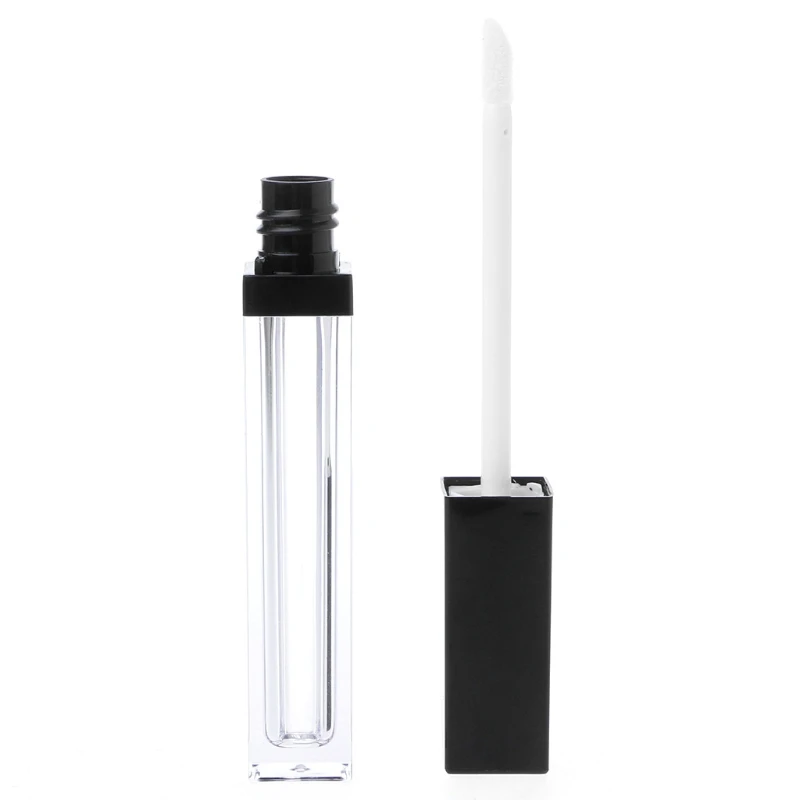 Мини пустая Маленькая прозрачная помада блеск для губ трубка Бальзам в бутылке