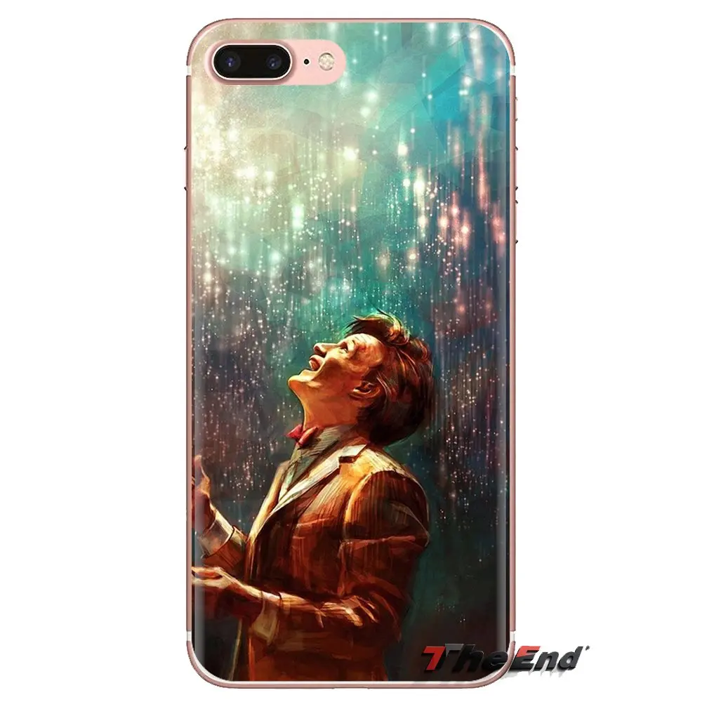 ТАРДИС из сериала Доктор Кто и рисунком полицейской будки для Samsung Galaxy J1 J2 J3 J4 J5 J6 J7