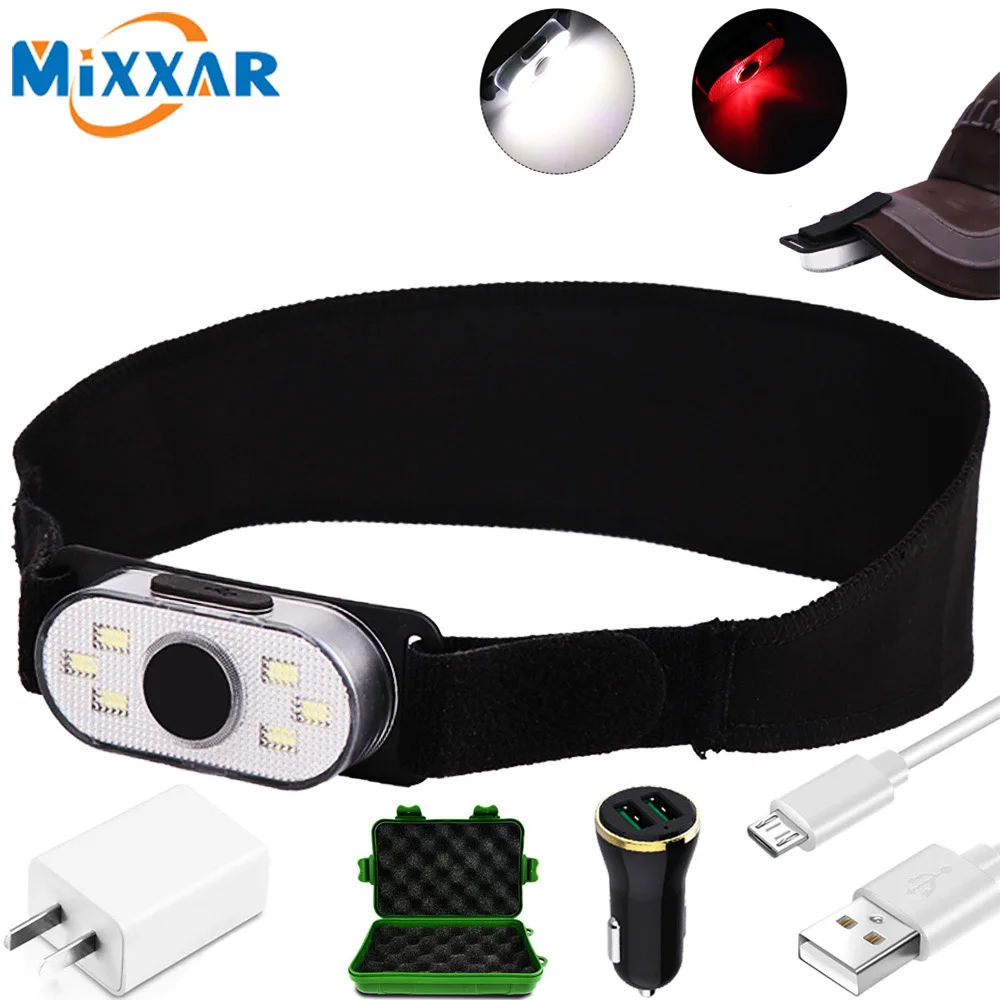 ZK20 дропшиппинг светодиодный налобный фонарь usb зарядка встроенный аккумулятор