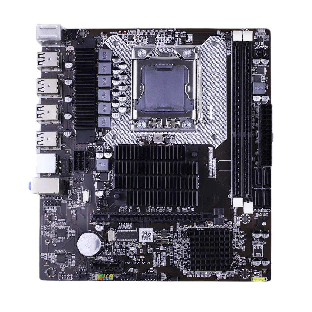 Материнская плата X58 LGA 1366 Socket REG ECC DDR3 для Intel LGA1366 I5 17 ЦП Xeon|Материнские платы| |