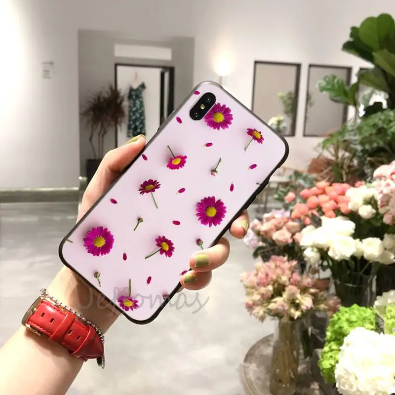 

Rose Flower Back Cover Phone Case for iPhone 11 12 mini pro XS MAX 8 7 6 6S Plus X 5S SE 2020 XR
