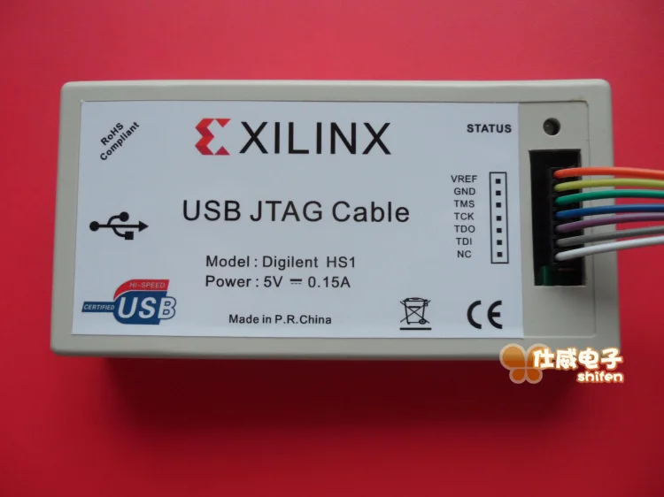 Xilinx цифровой загрузчик HS1 USB JTAG загрузчик/кабель/линия загрузки/эмулятор|Датчик
