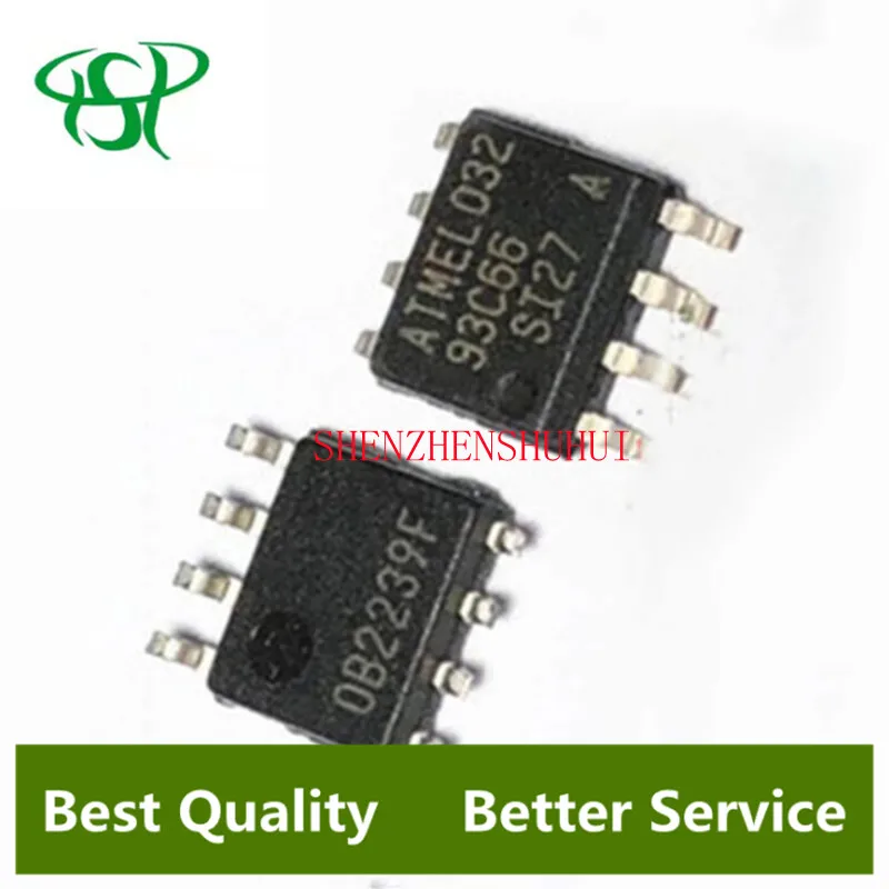 

10 шт./лот 93C66 AT93C66 AT93C66A-10SU-2.7 SOP-8 трехпроводной последовательный EEPROMs IC