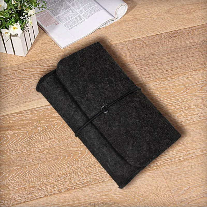 

Soft Felt Protective Sleeve Portable Storage Bag Pouch for Charger Mouse Power Adapter Carry Case D11 20 Dropship