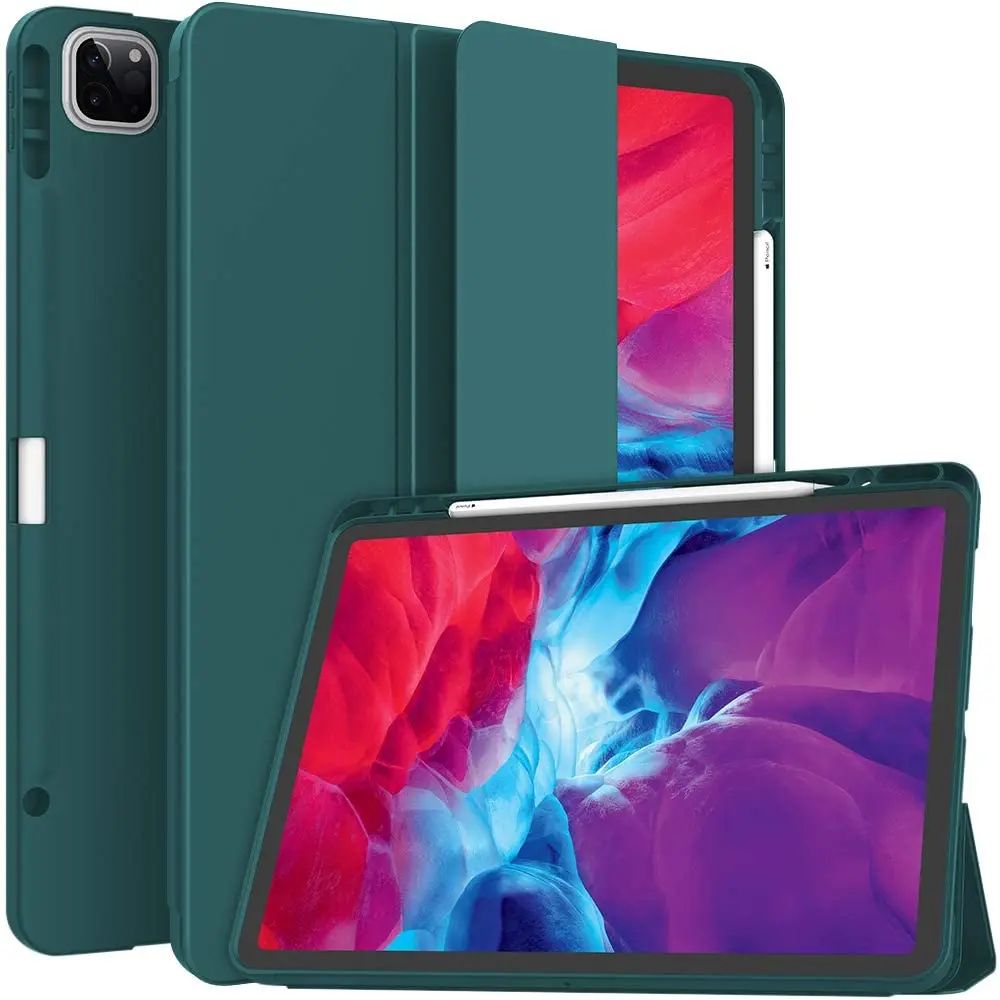 Умный чехол-накладка для iPad Pro 11 2020 1 2 поколения тонкий с подставкой функцией