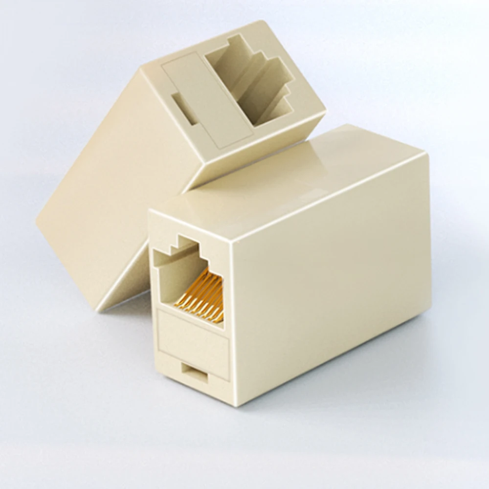 CCTVMAN сетевой Ethernet Lan кабель Joiner RJ45 разъем компьютерный Соединительный адаптер |