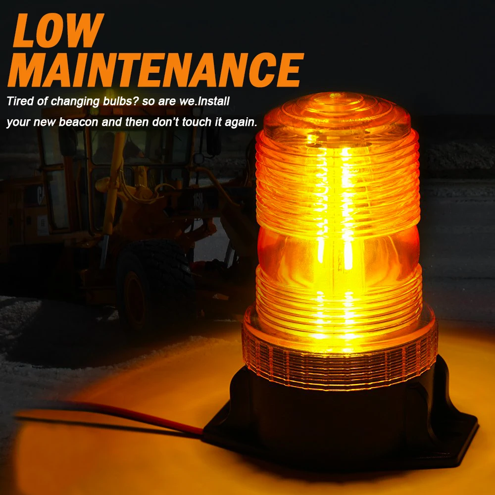 30 светодиодов автомобиля Strobe Light аварийная лампа для школьного Предупреждение