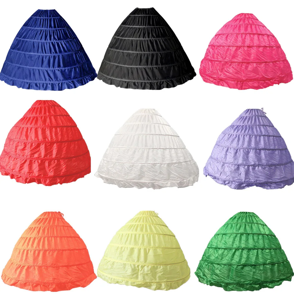 Женское свадебное платье 6 обручей с подъюбником | Женская одежда