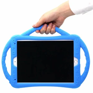 Для iPad 8th поколения Чехол дети EVA чехол для iPad воздуха 2 Чехол 9,7 2018 Ручка Стенд кожаный чехол для iPad 2, 3, 4 Чехол iPad Air 3 10,5 Mini 1 2 3