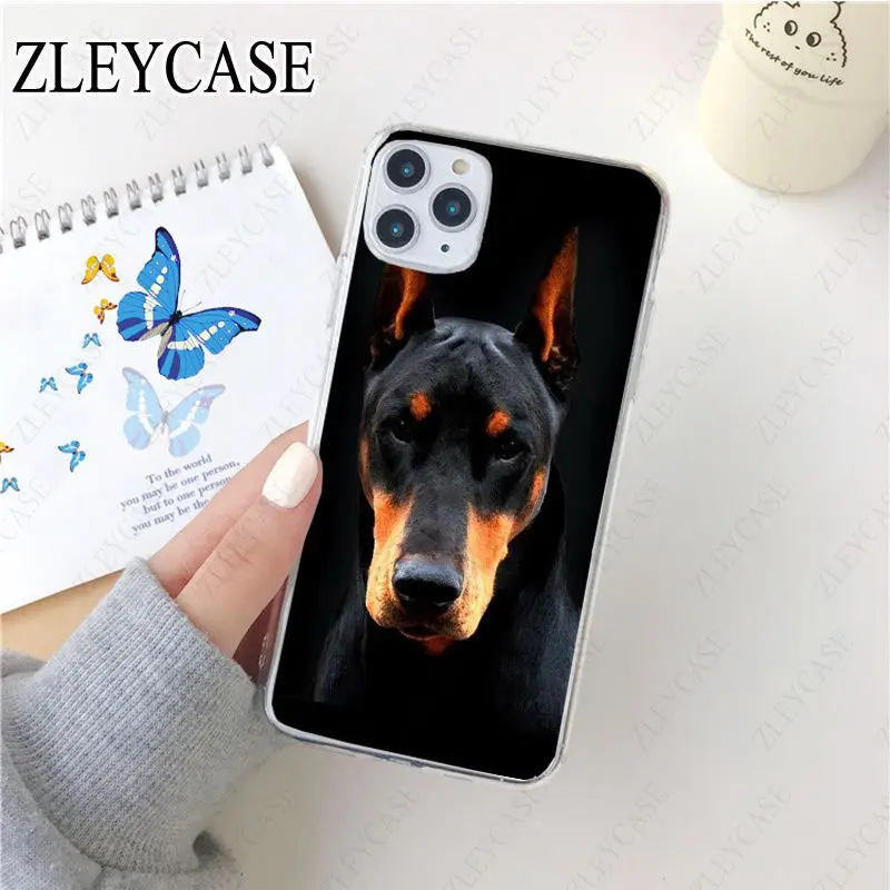 Мягкий прозрачный чехол для телефона iphone 11 11pro max 5s SE 6s 7 8plus x xs xr xsmax оболочка Dachshund