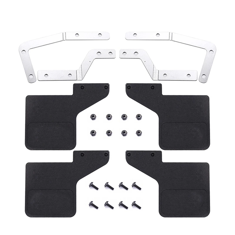 

1 Set RC Car Rear Lampshade Protection Light Cover & 1 Set RC Car Rubber Front and Rear Fenders Mud