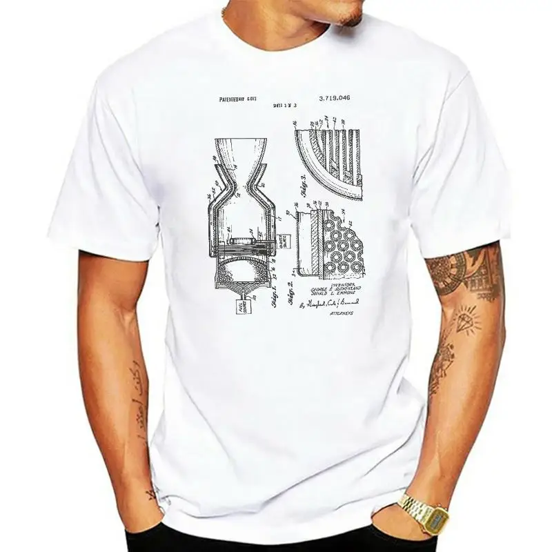 

Summer 2022 Short Sleeve Plus Size Rocket Engine Cooling System T-Shirt Rocketry Space Missile Engineer Engineering Fashion