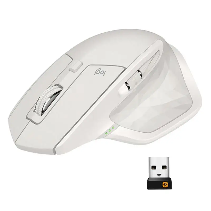 Мышь с разрешением 4000 dpi, 7 клавиш, USB, Bluetooth, лазерная, неограниченная, высокая точность, двойное соединение, беспроводная, игровая, макро
