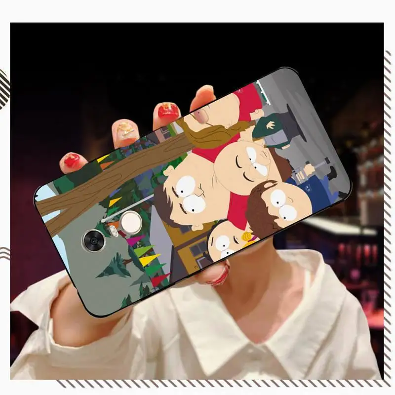 

FHNBLJ South-Park painting art Phone Case for Redmi 5 6 7 8 9 A X pro plus K20 S2 K30 pro Go