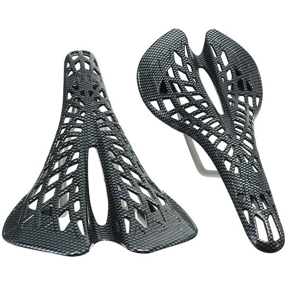 

Bicycle Front Seat Mat Bike Saddle Bicycle Seat Cushion Pad Breathable Soft Spider Web Saddle Bicycle Bike Accessories