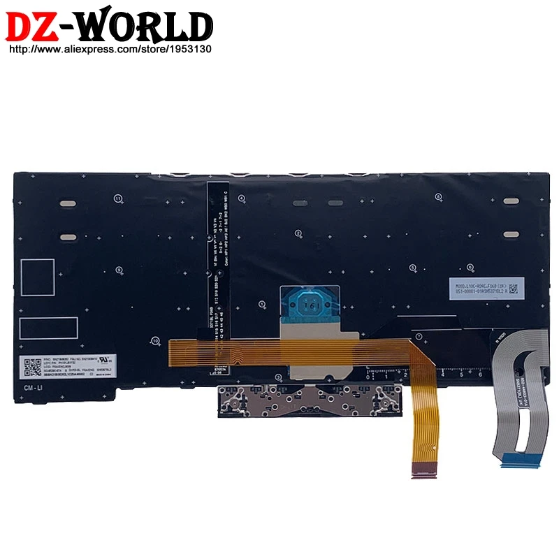 Новая Оригинальная серая CFB канадская Французская клавиатура с подсветкой для