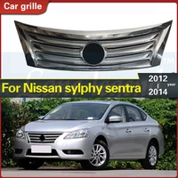 fits for 2012 2014 nissan sylphy sentra oem factory style front grille grill mesh cover 1pc