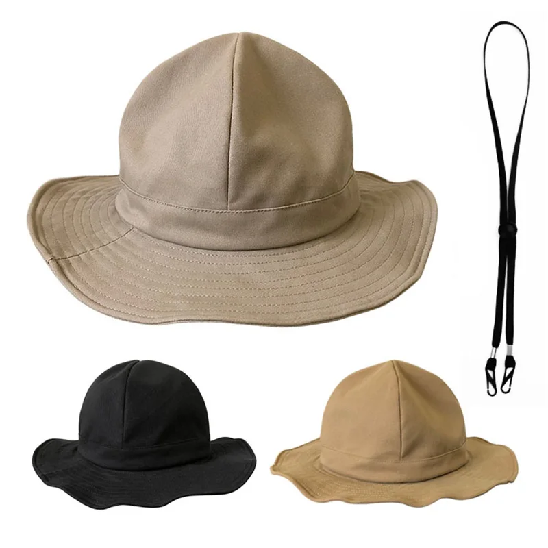 Летняя шляпа для отдыха в рыбацком стиле Мужская Уличная Рабочая тазик японская