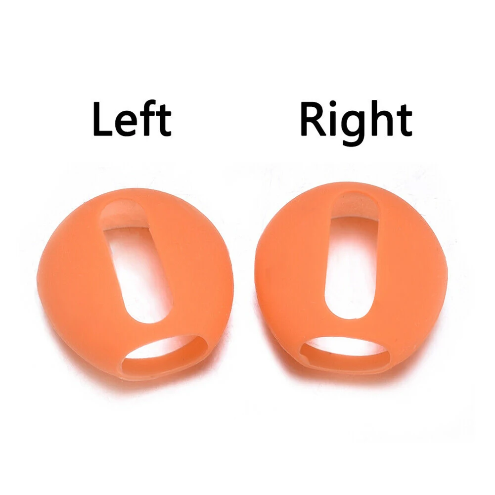 2 пары силиконовых Противоскользящих защитных чехлов для наушников чехол