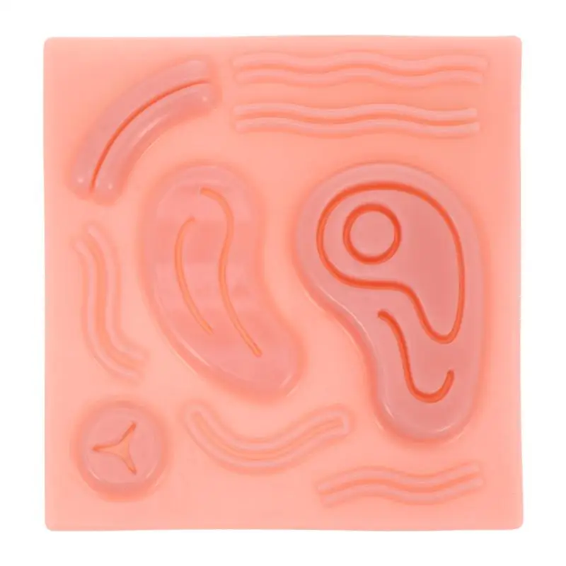 

Medical Suture Training Silicone Pad Premium Durable Suture Training Pad