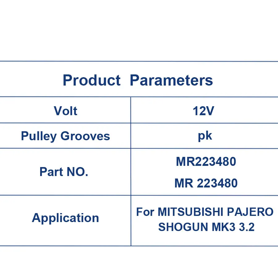 Для MITSUBISHI Насос гидроусилителя рулевого управления MITSUBISHI PAJERO насос рулевого управления SHOGUN MK3 3,2 00-06 MR223480
