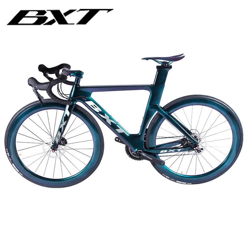 700C карбоновая рама для дискового тормоза с плоским креплением через заднюю ось